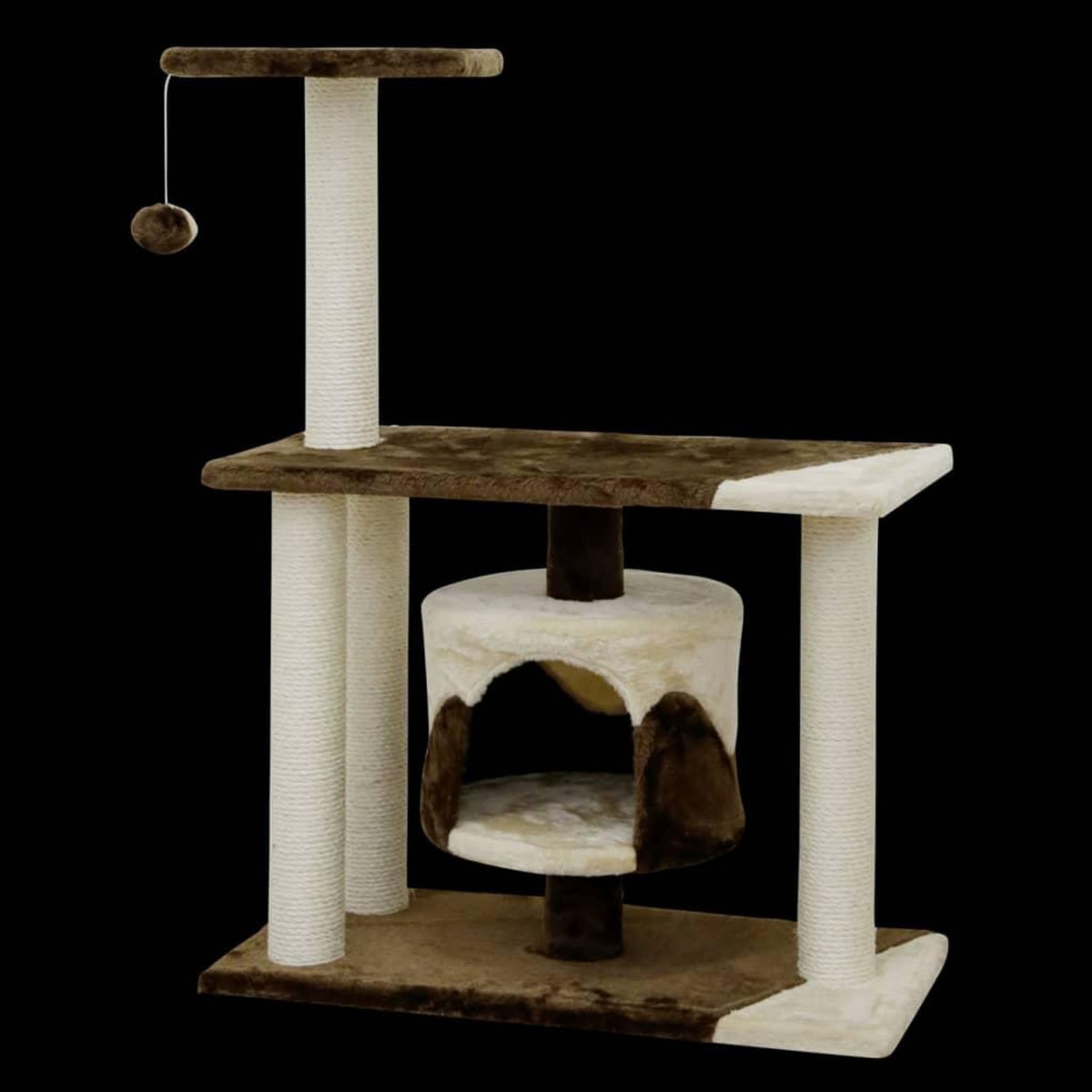 KERBL Kerbl Arbre a chat Jade Pro 96 cm Marron et beige