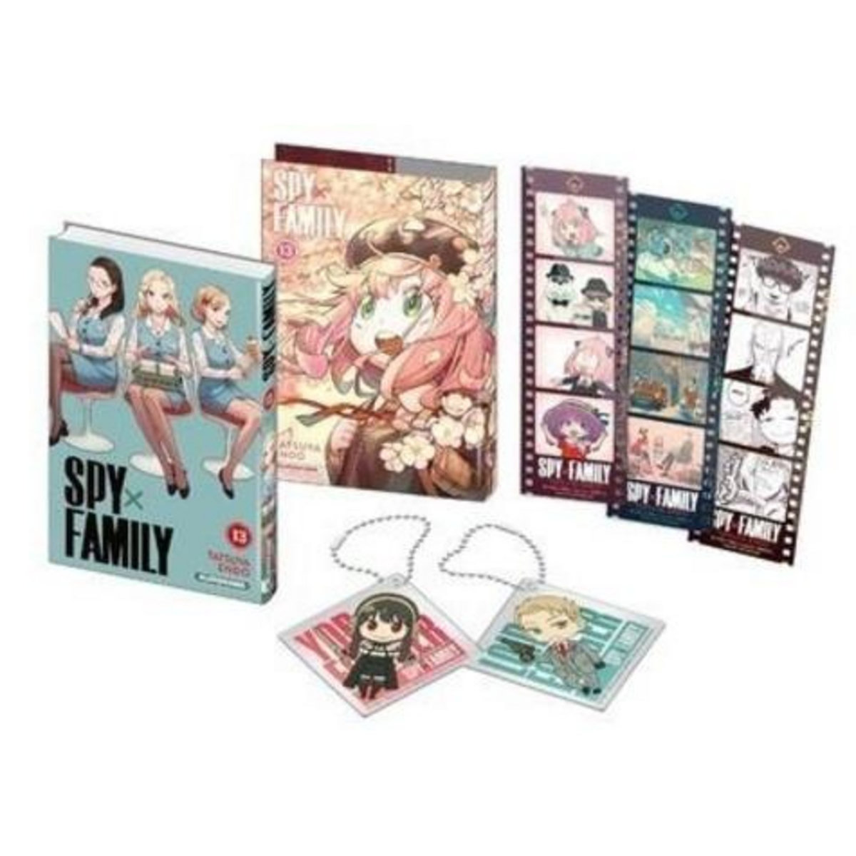 SPY X FAMILY TOME 13 : AVEC 1 JAQUETTE EXCLUSIVE, 3 MARQUE-PAGES ET 2 PORTE-CLES. EDITION COLLECTOR, Endo Tatsuya