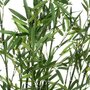  Plante Artificielle en Pot  Bambou  183cm Vert & Noir
