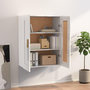 Voir la diapositive 3 : VIDAXL Armoire murale Blanc brillant 69,5x32,5x90 cm Bois d'ingenierie