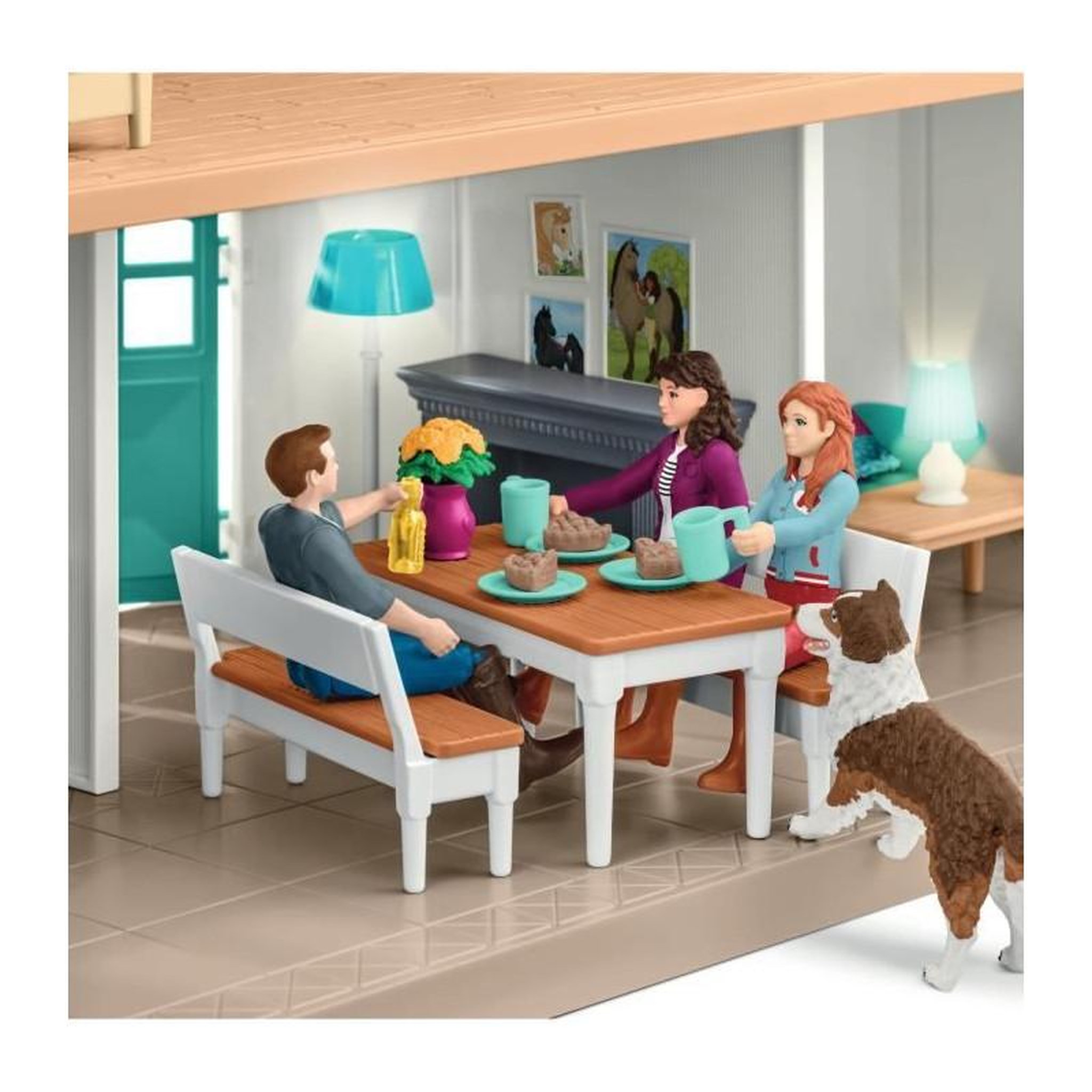 Voir la diapositive 5 : Schleich Coffret Grand centre équestre de Lakeside, SCHLEICH 42706, Horse Club, Des 4 ans