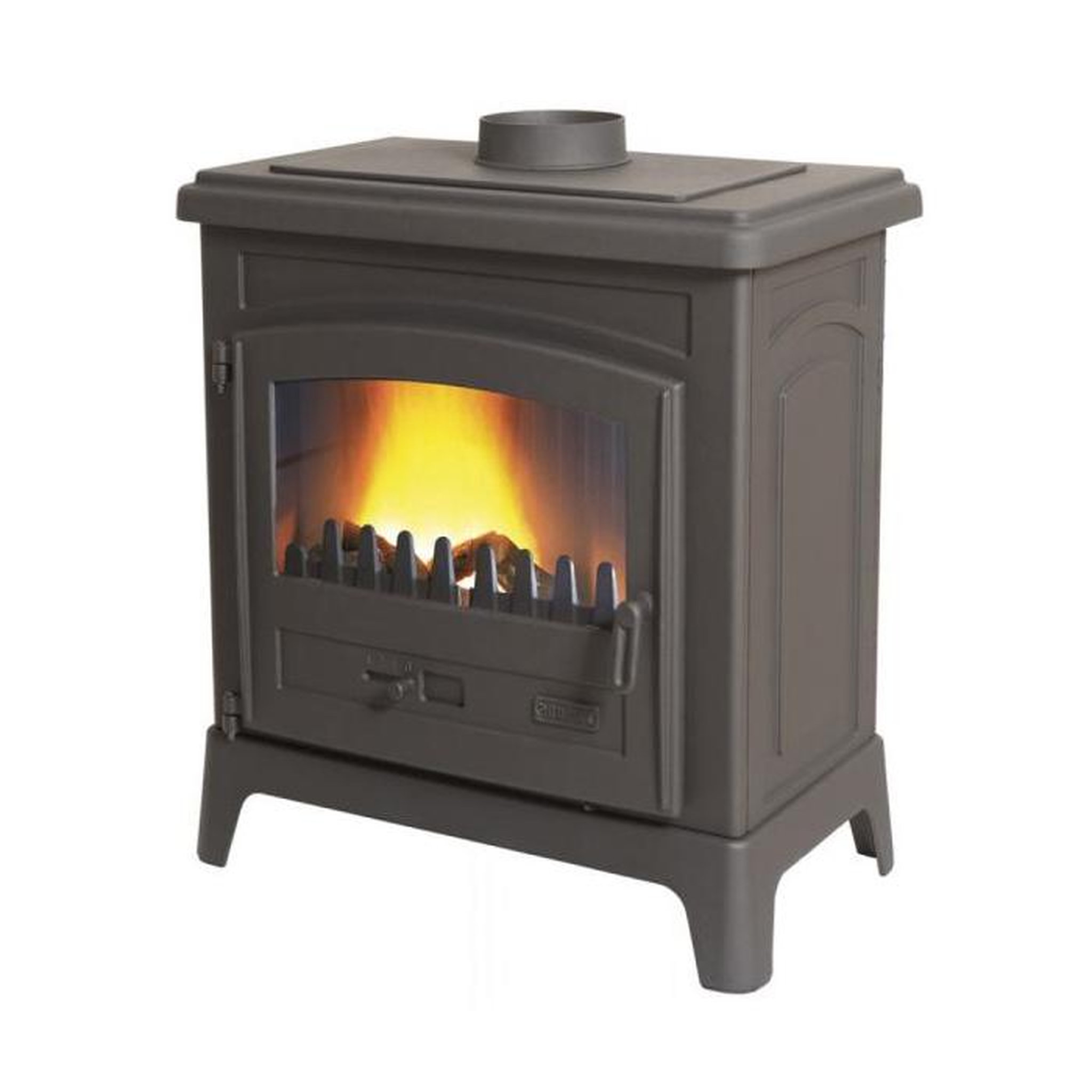 Voir la diapositive 3 : Godin Poêle à bois fonte 10kw - 389143