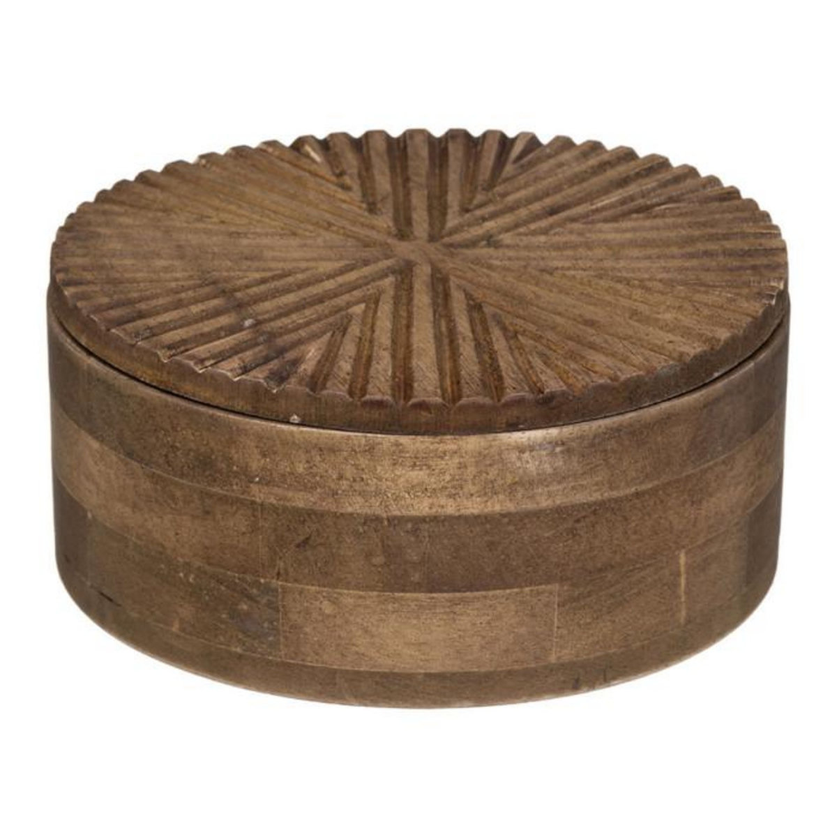 ATMOSPHERA Boîte à Bijoux en Bois  Alicante  18cm Marron