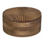 Voir la diapositive 1 : ATMOSPHERA Boîte à Bijoux en Bois  Alicante  18cm Marron