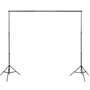 Voir la diapositive 4 : VIDAXL Kit de studio photo avec toile de fond et boîte a lumiere