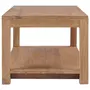 VIDAXL Table basse 100x50x40 cm bois de teck massif