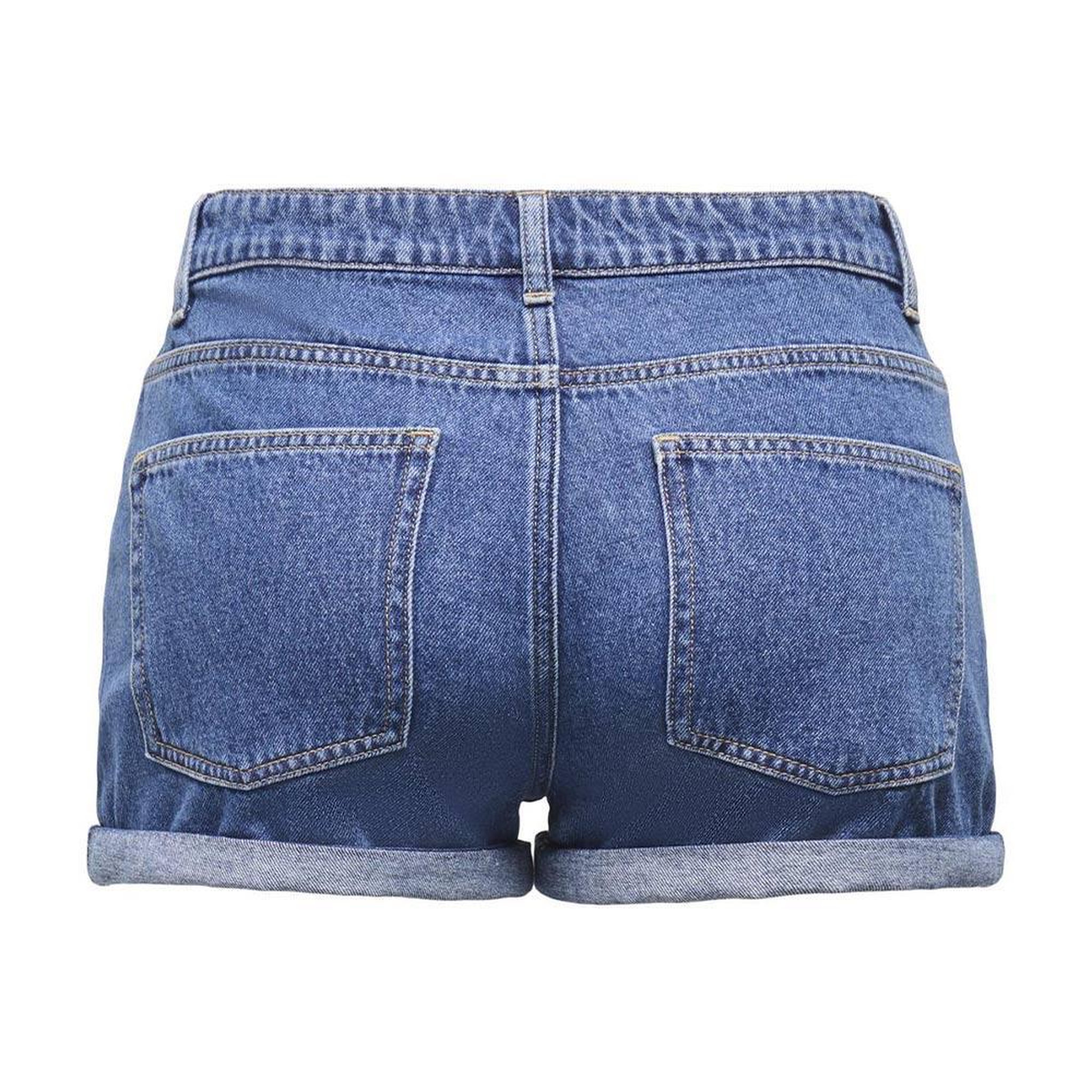Voir la diapositive 2 : Only Short Bleu Femme Only Finna