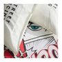 Voir la diapositive 2 : Today Parure de lit - TODAY - JAVA - 2 personnes - 240x220 cm - Coton - Imprimé Street racing - Blanc
