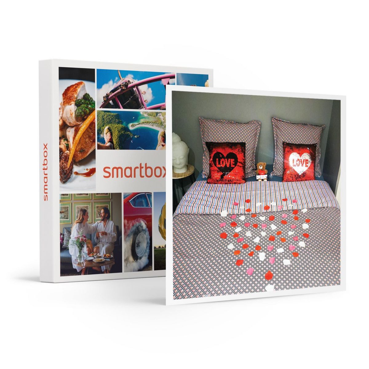 Smartbox Escale romantique au bord de la mer avec pause détente à Nice - Coffret Cadeau Séjour