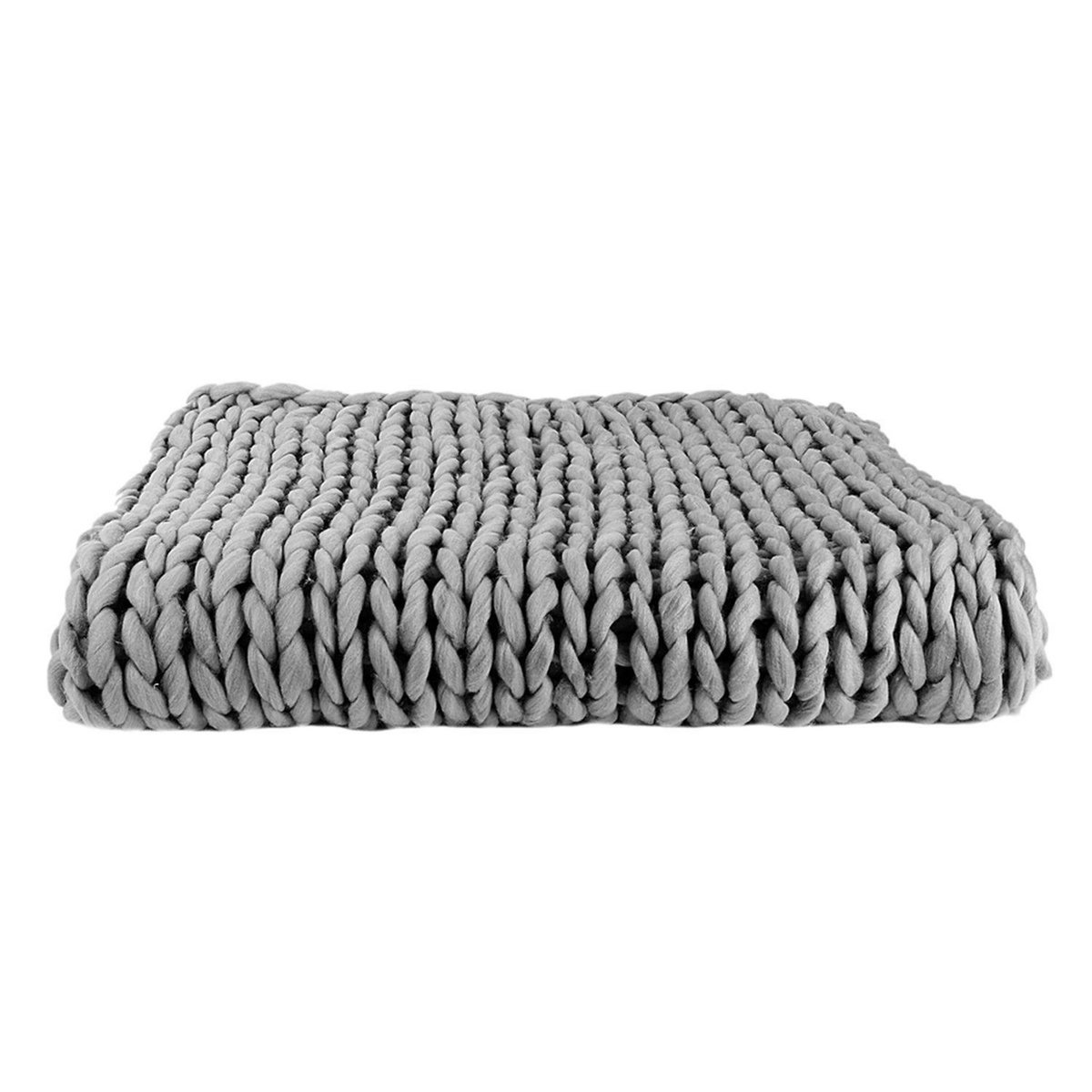 The Home Deco Factory Plaid grosse maille Chunky