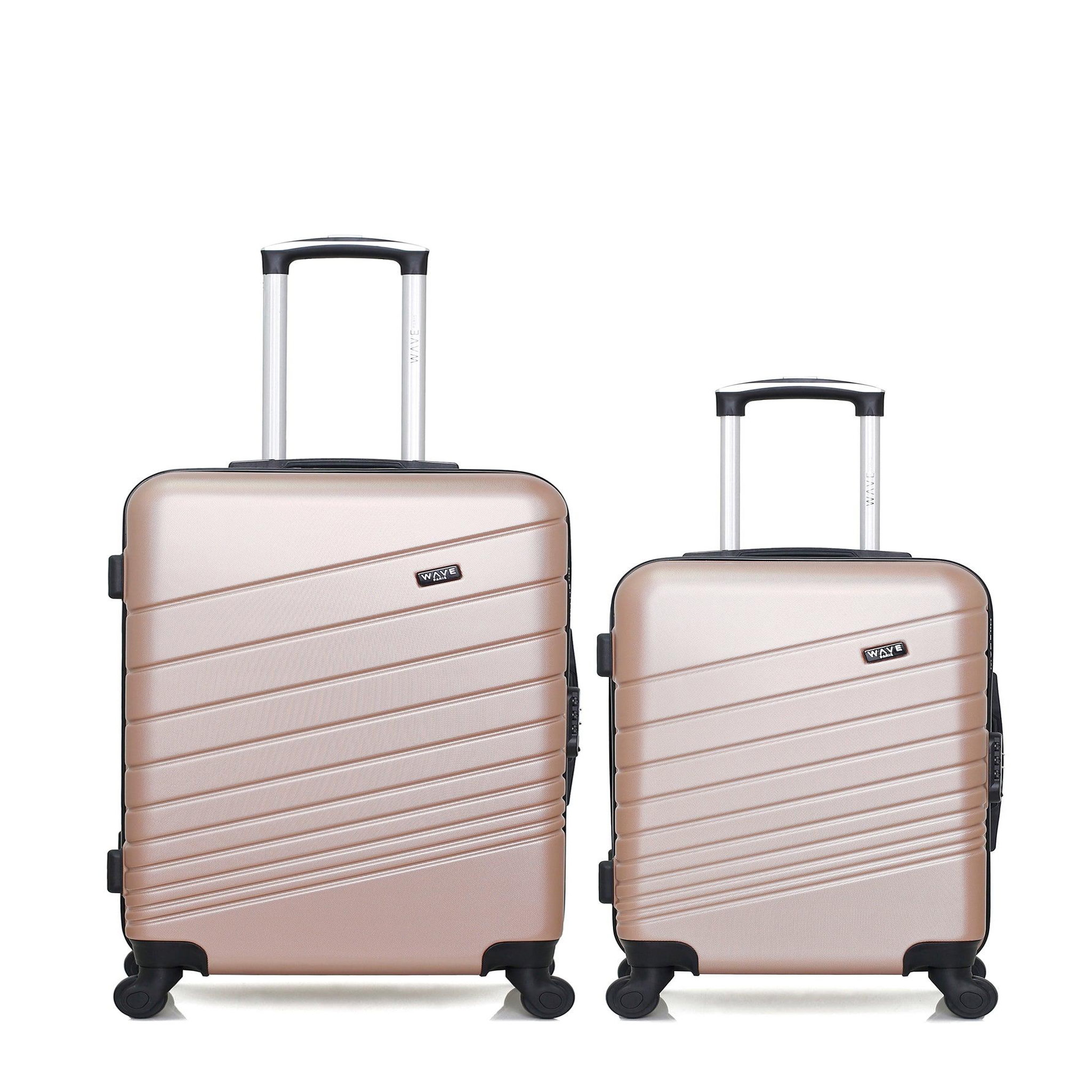 WAVE PARIS Lot de 2 - valises weekend et cabine tigre