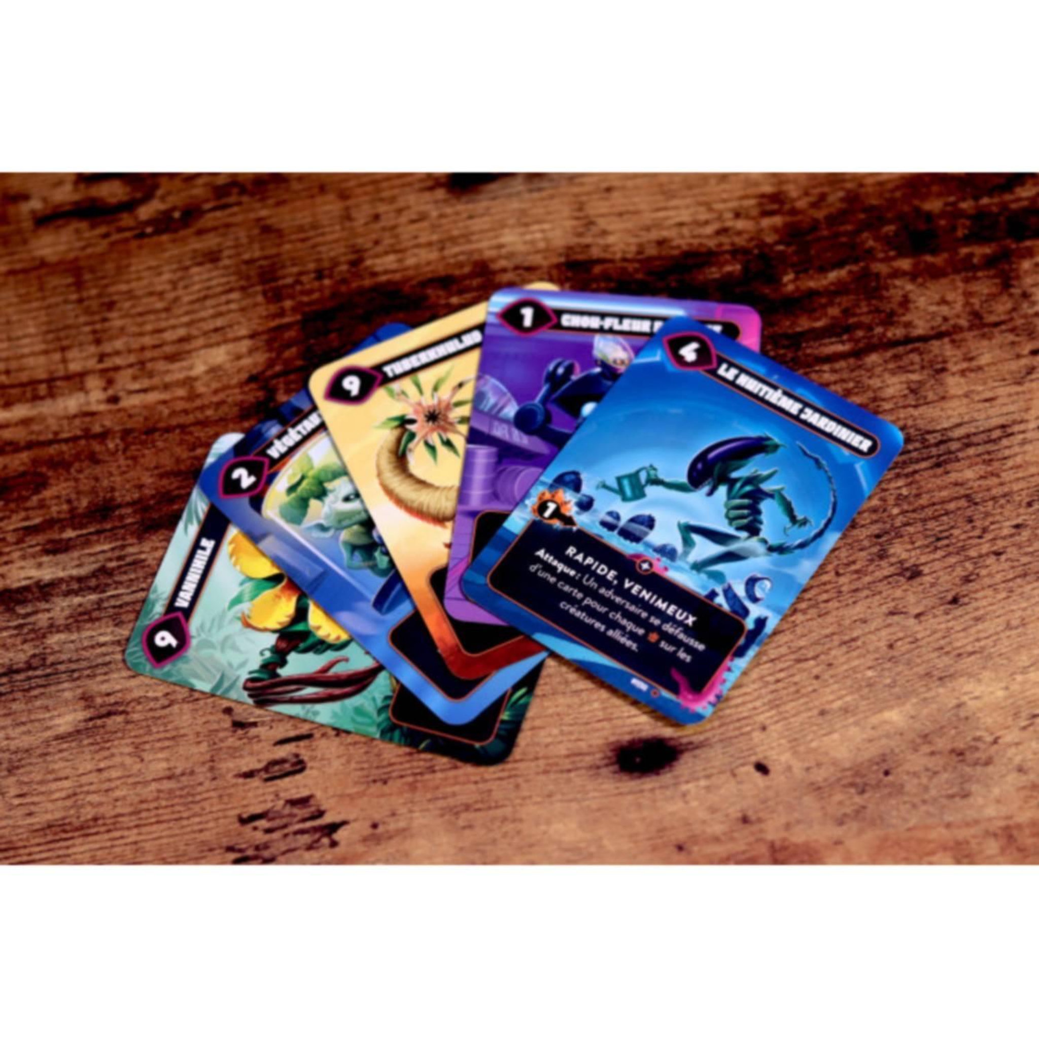 Voir la diapositive 3 : Iello Jeu de stratégie Iello Mindbug Bataille de Fruits Galactique