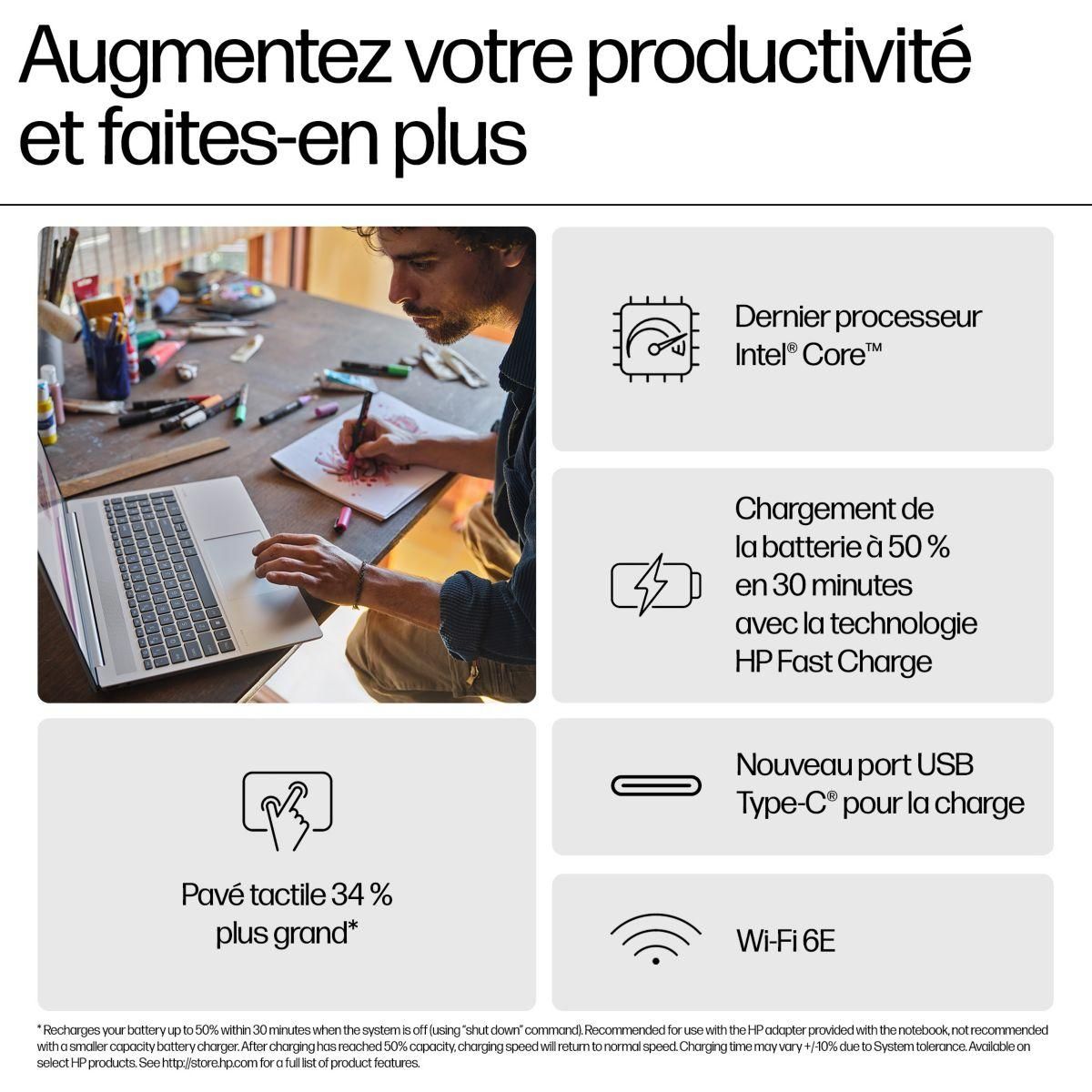 HP Ordinateur portable Pavilion 16-af0026nf