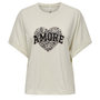 Voir la diapositive 2 : Only T-Shirt Beige Femme Only Lucy