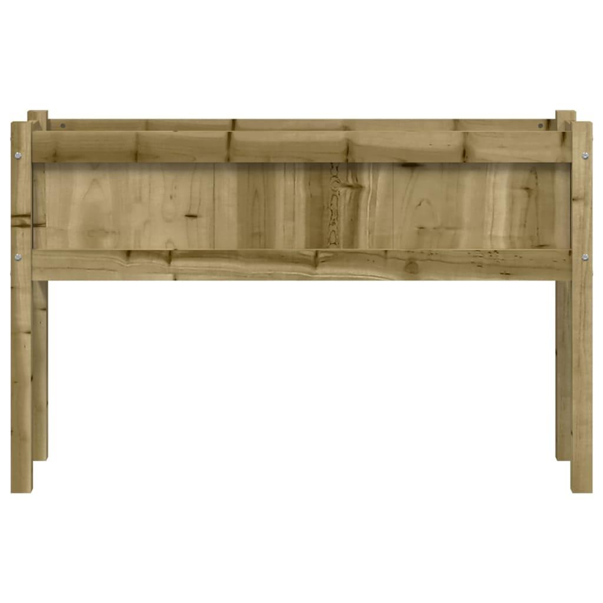 Voir la diapositive 5 : VIDAXL Jardiniere avec pieds 110x31x70 cm bois de pin impregne