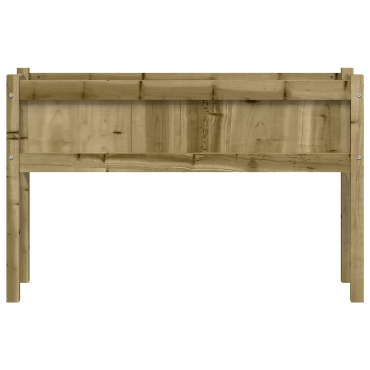 VIDAXL Jardiniere avec pieds 110x31x70 cm bois de pin impregne