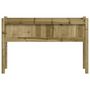 Voir la diapositive 5 : VIDAXL Jardiniere avec pieds 110x31x70 cm bois de pin impregne