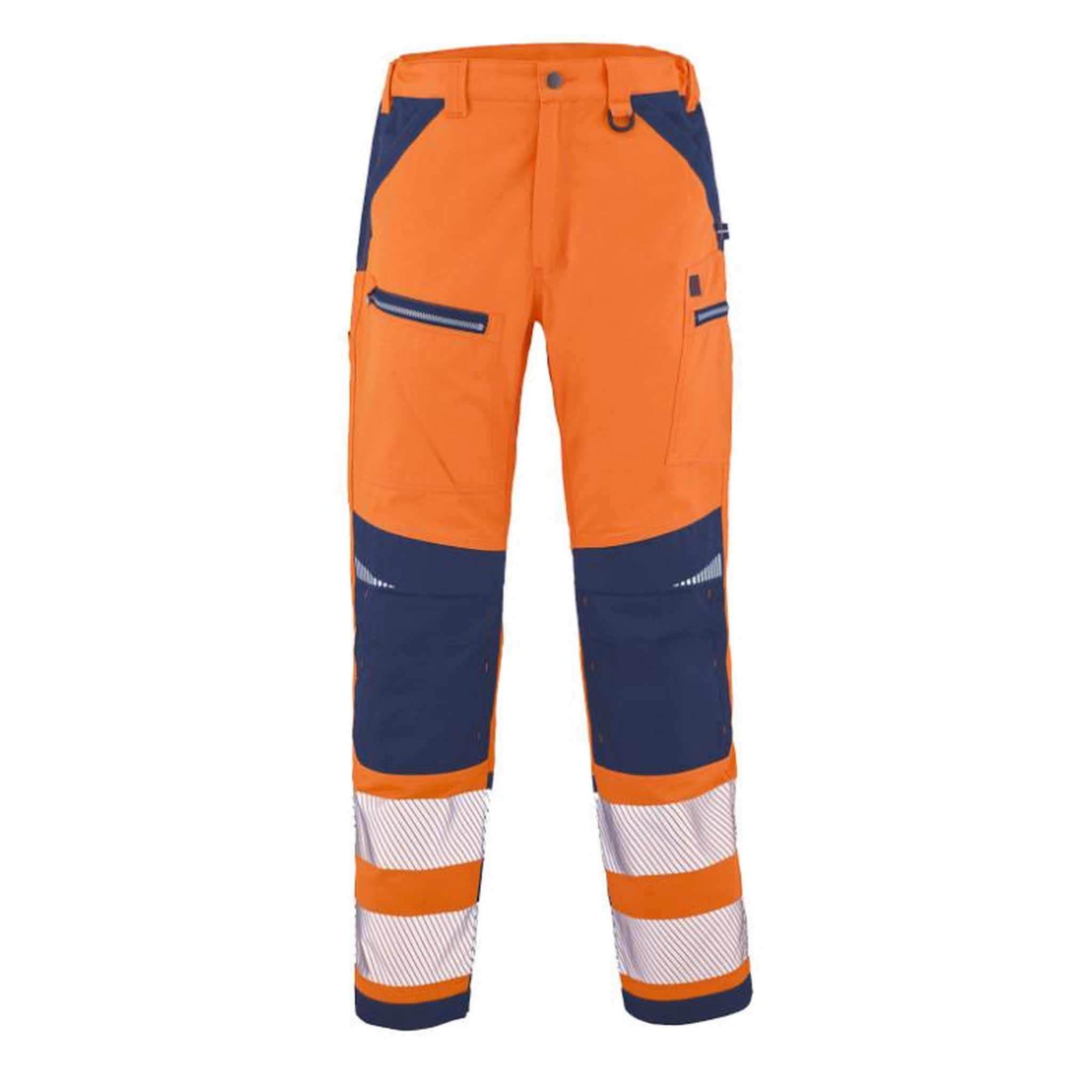 Voir la diapositive 2 : LAFONT Pantalon homme SPANNER HV orange bleu marine T4 XL LAFONT 1ATHHV 6 404 4 XL