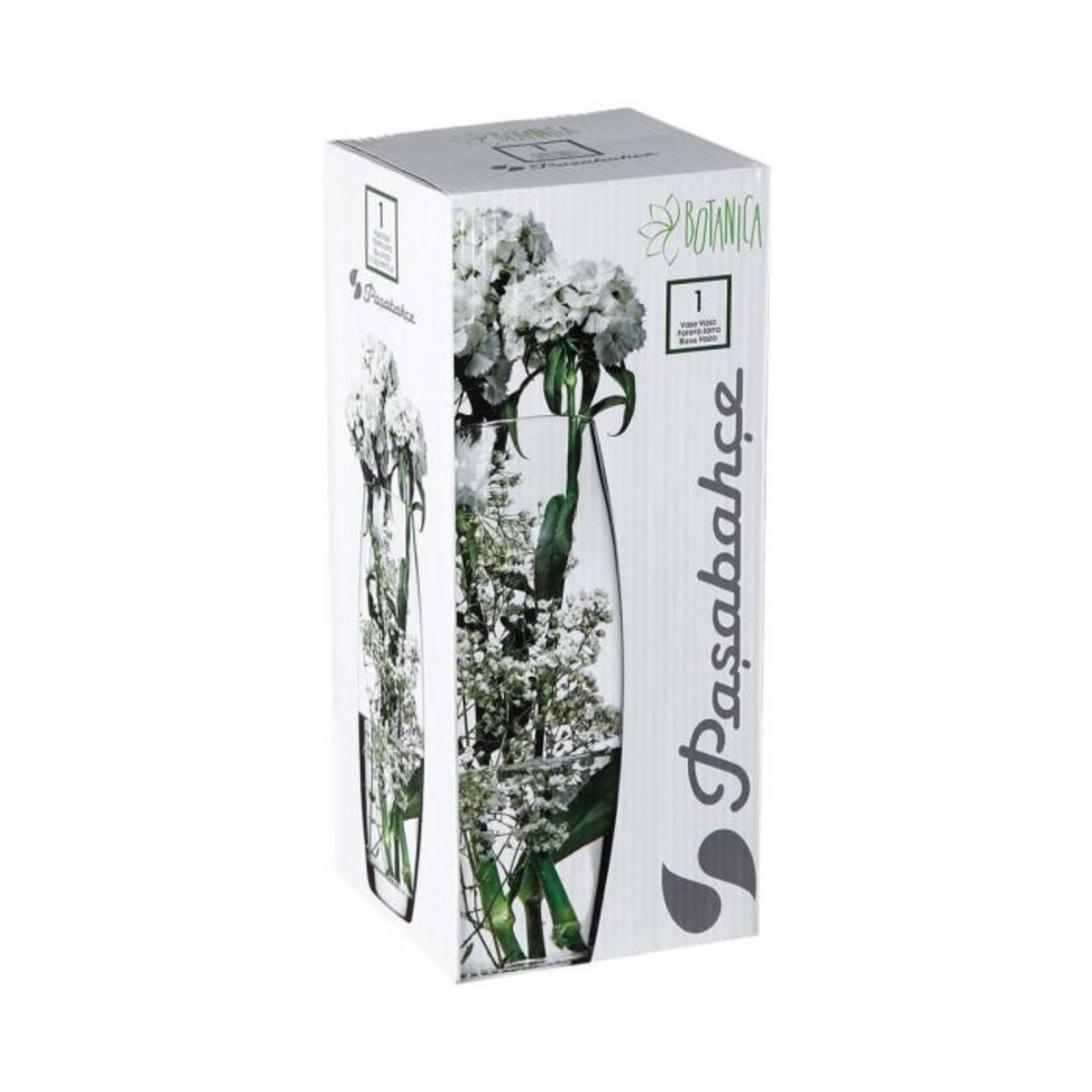 ATMOSPHERA Vase Bombe  Flora  26cm Transparent