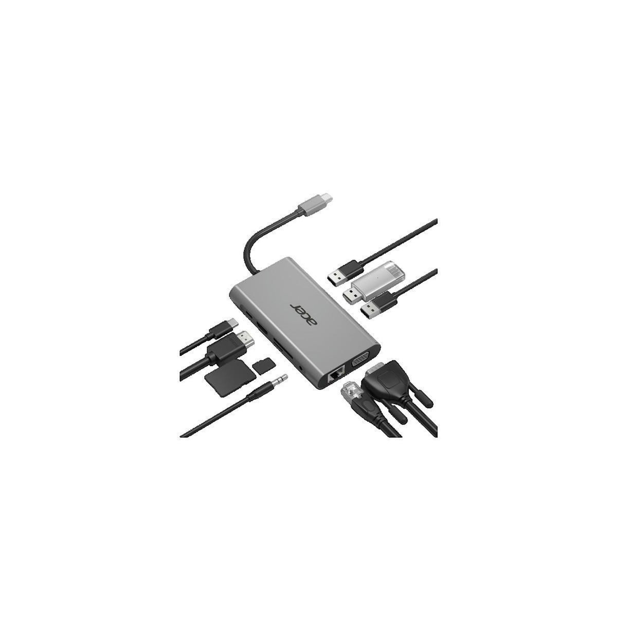 ACER Ensemble clavier et souris Acer Combo 100 noir