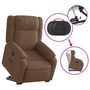 Voir la diapositive 5 : VIDAXL Fauteuil inclinable Marron Tissu