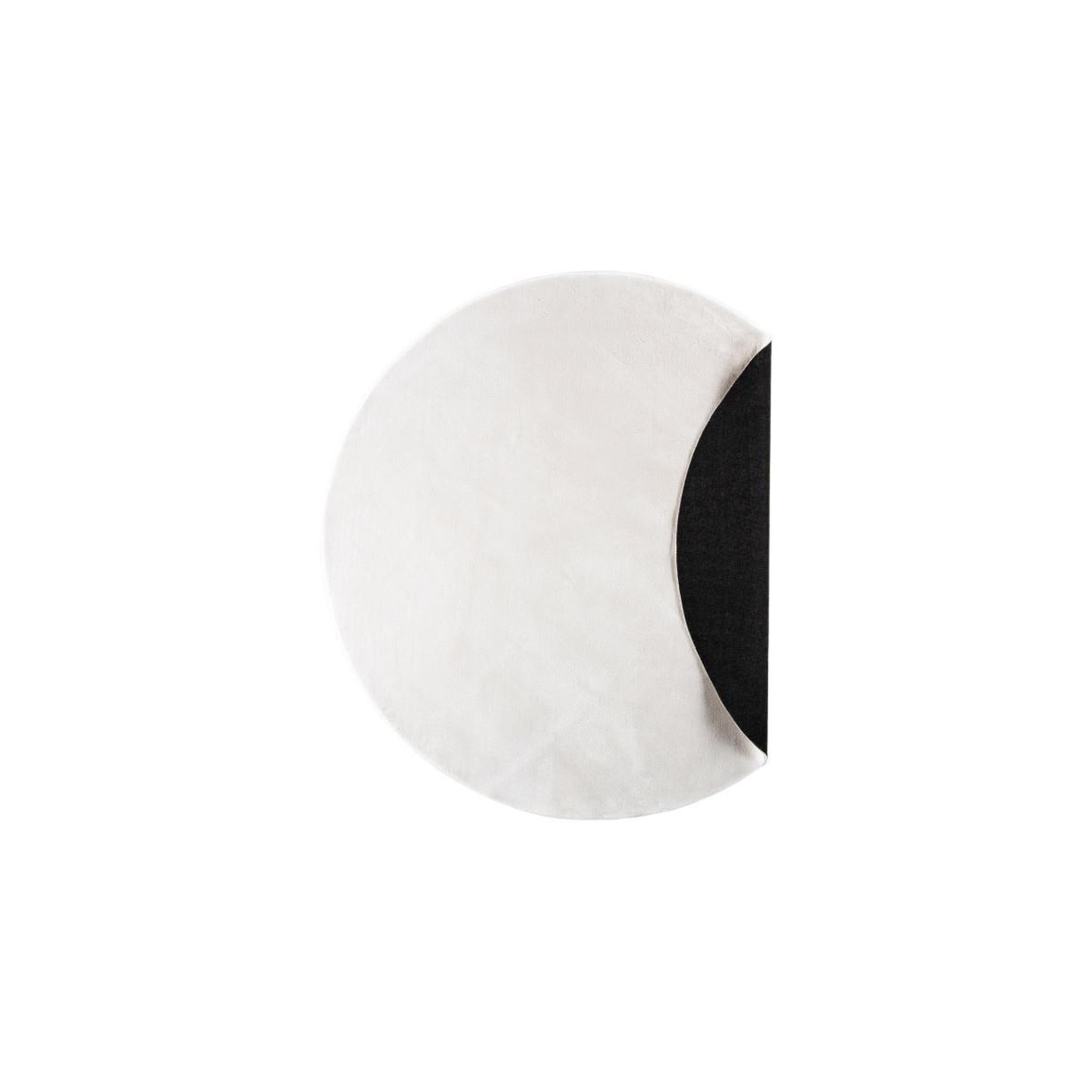Voir la diapositive 2 : Paris Prix Tapis déco rond  nixie  200cm blanc