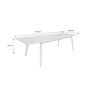 Voir la diapositive 5 : SWEEEK Table de jardin PALENA en bois d'acacia. 10 places. 275 x 100 x 75 cm