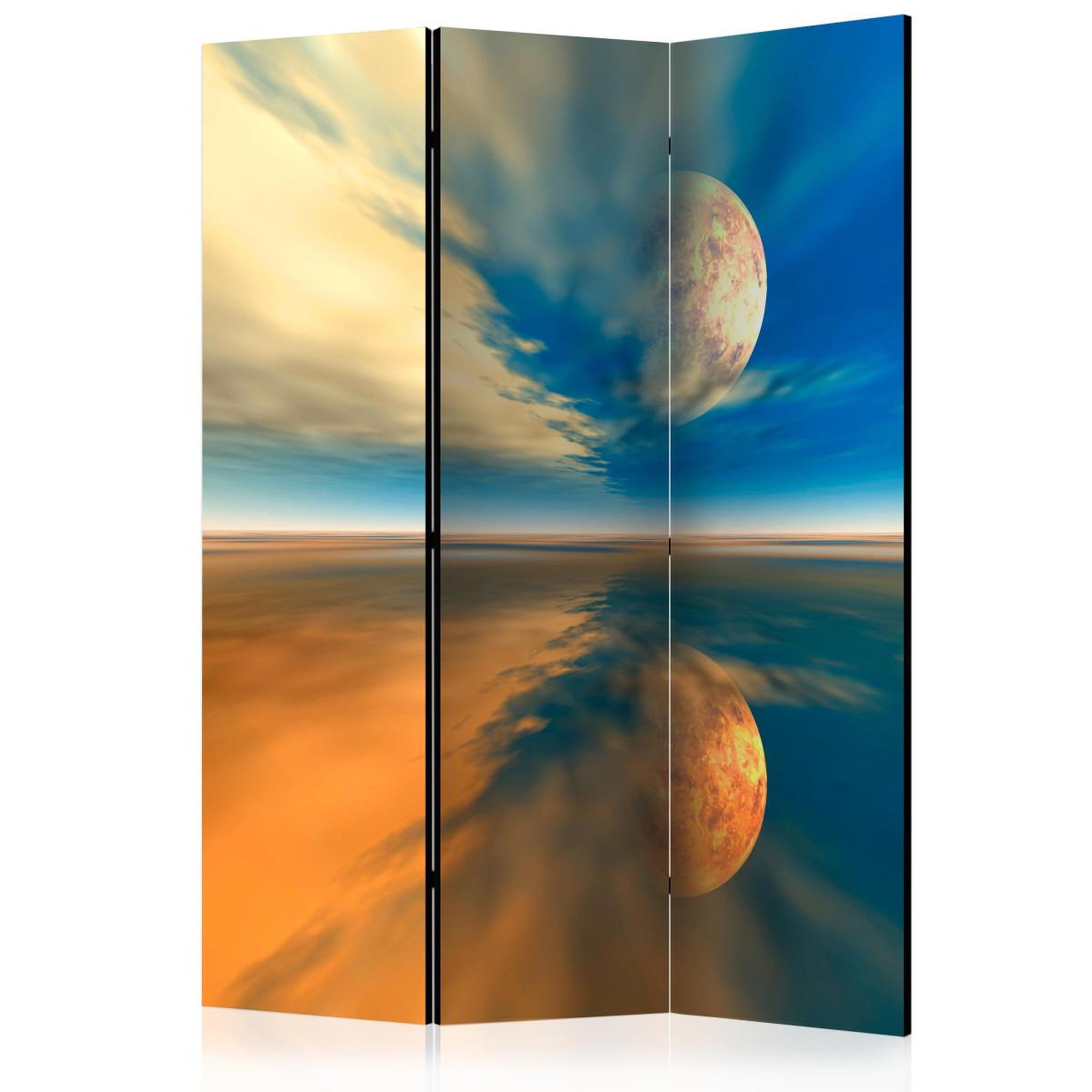 Paris Prix Paravent 3 volets  fly me to the moon  135x172cm