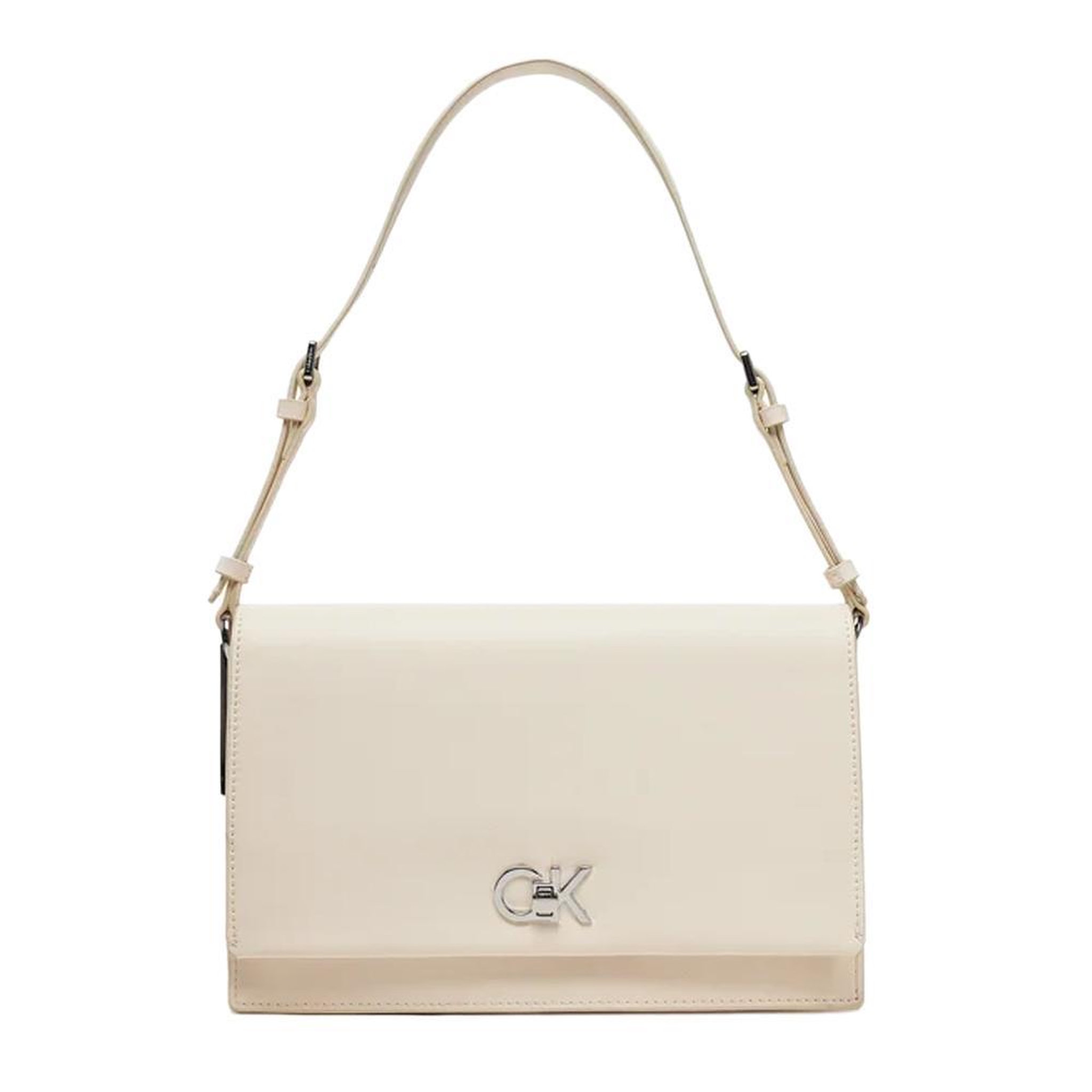 Voir la diapositive 2 : CALVIN KLEIN JEANS Sac à main beige femme calvin klein jeans elongated
