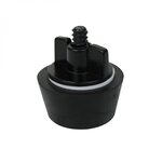 LINXOR Bouchon d'hivernage pour piscine 1P1/2 - Noir