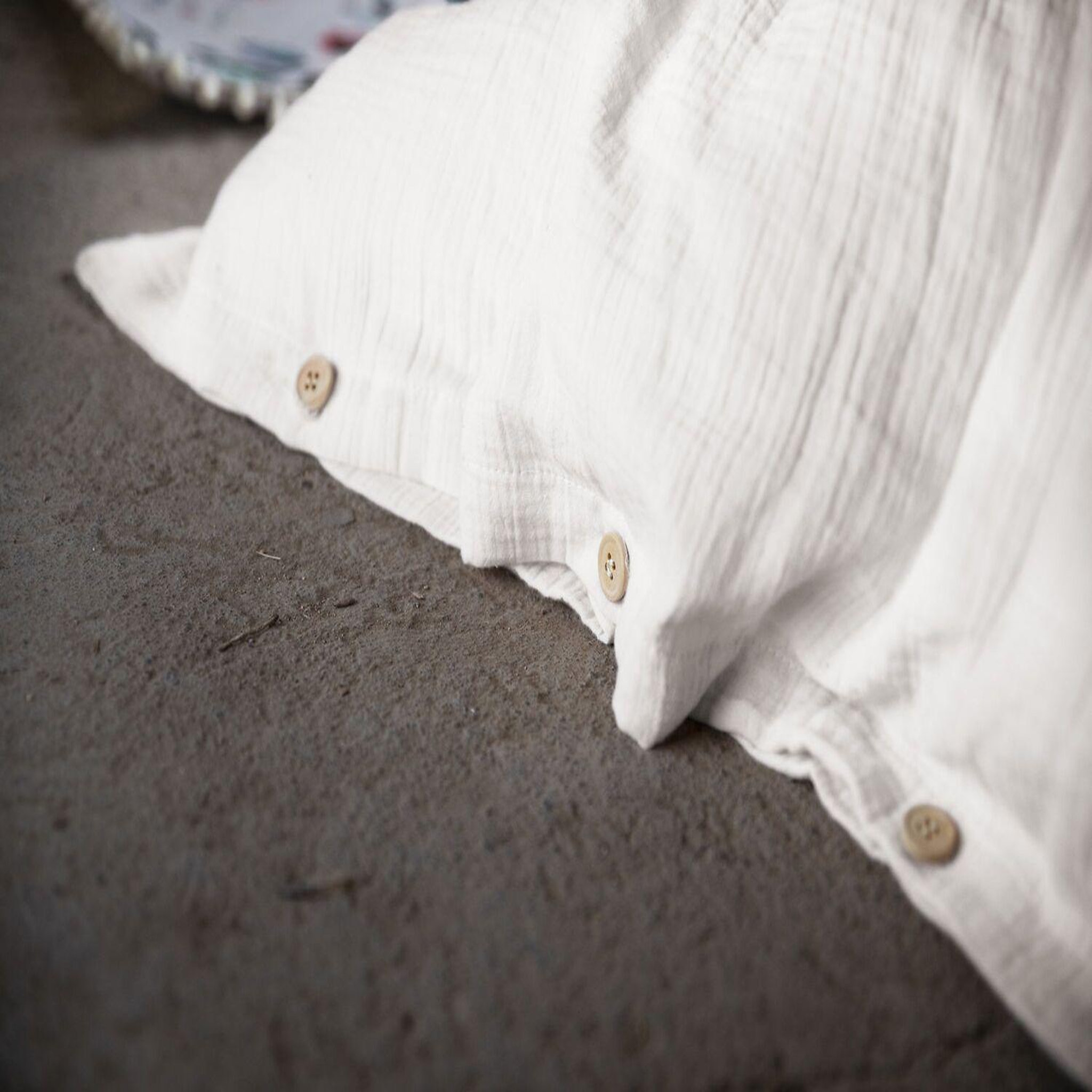 Voir la diapositive 2 : Home collection Housse de couette 100% gaze de coton