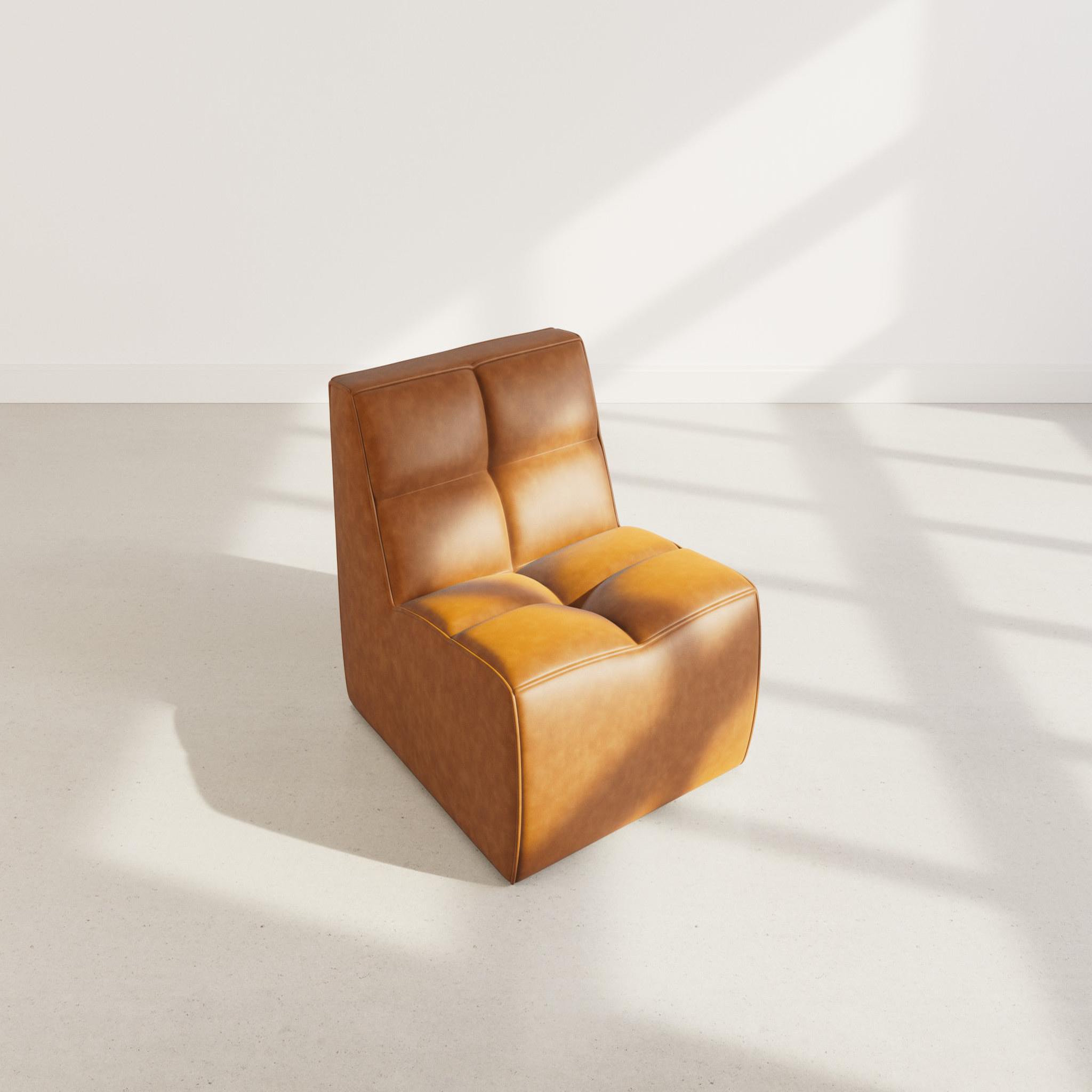 Voir la diapositive 3 : LISA DESIGN Alya - module d'assise en simili