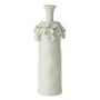 Voir la diapositive 1 : Paris Prix Vase Fleur en Céramique  Yucca  40cm Blanc