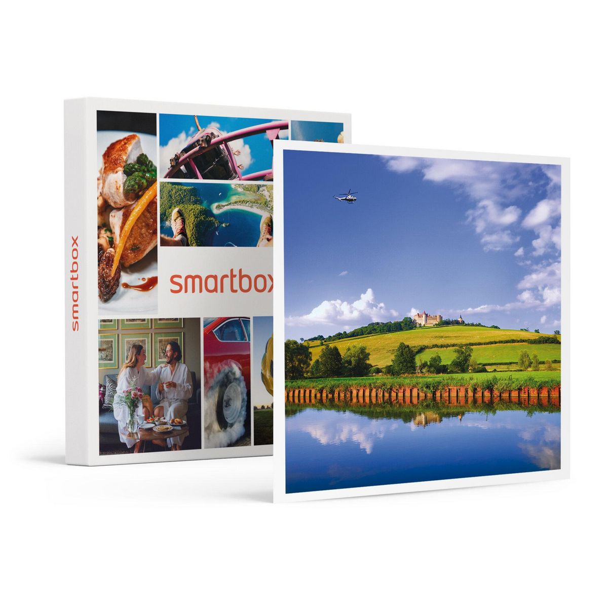 Smartbox Vol en hélicoptère de 20 min pour 2 au-dessus de Dijon - Coffret Cadeau Sport & Aventure