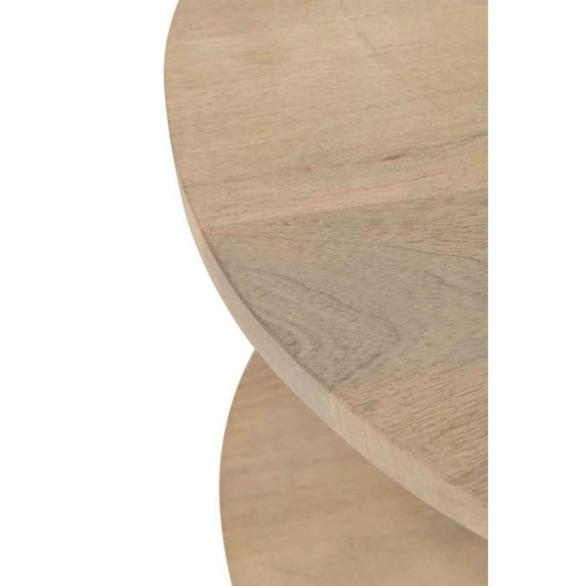 Paris Prix Table Basse 2 Niveaux  Eli  120cm Naturel