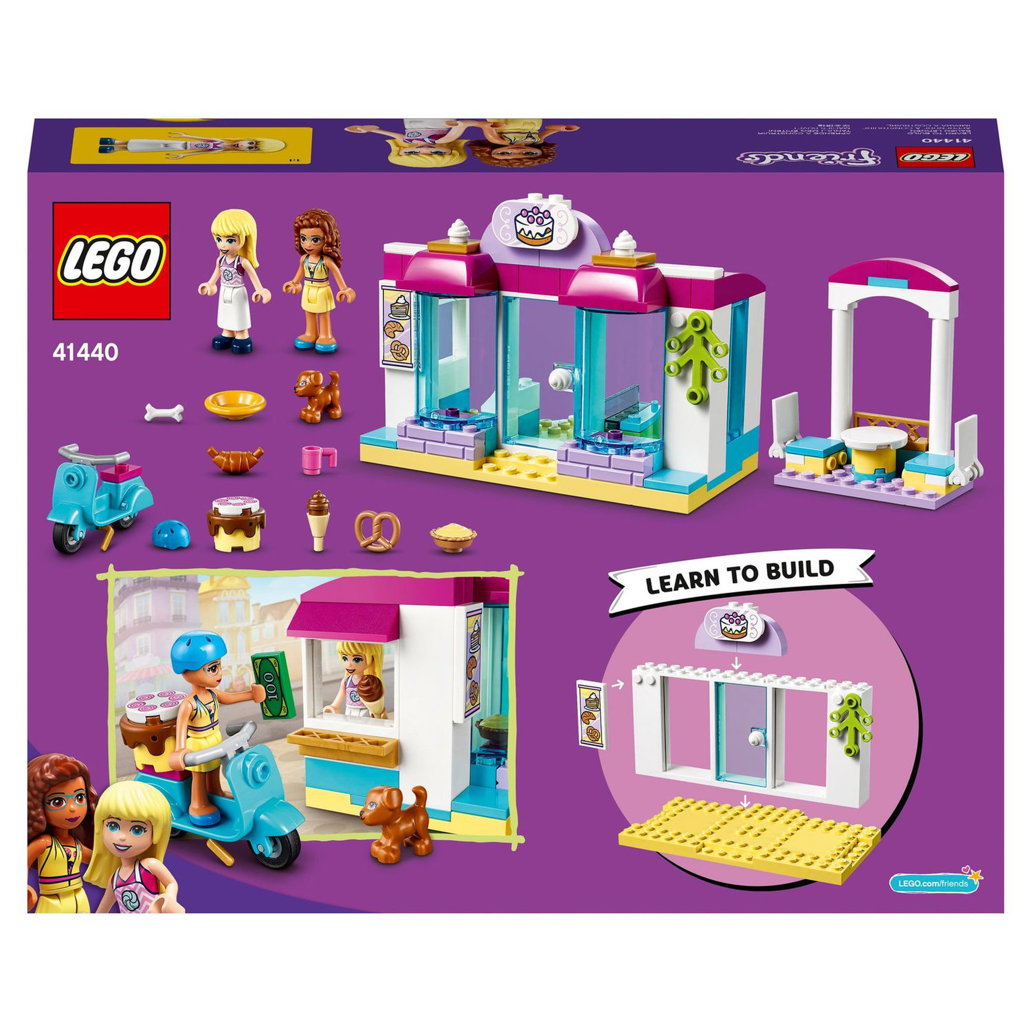 Voir la diapositive 8 : LEGO Friends 41440 La boulangerie de Heartlake City