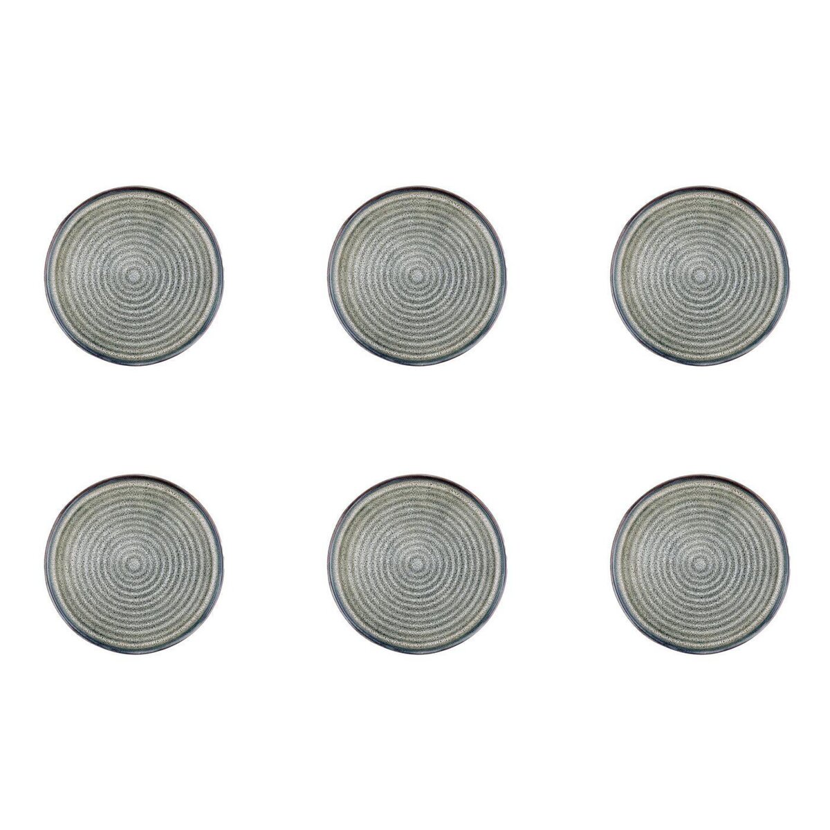 BJORN Assiette ZEN Ø17cm - 6 pièces - Natural