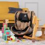 Voir la diapositive 5 : BEBELISSIMO BEBELISSIMO - Siège auto Isofix - pivotant 360 ° - groupe 0+/1/2/3 - (0-36kg) - i-Leto - beige - protections latérales