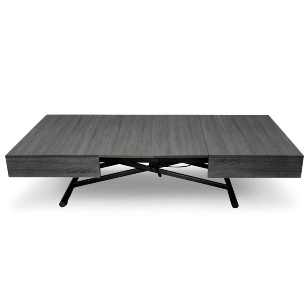 Paris Prix Table Basse Relevable  Lift  120-190cm Gris