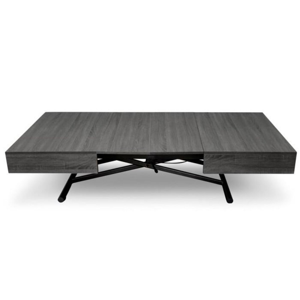 Paris Prix Table Basse Relevable  Lift  120-190cm Gris