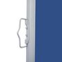 Voir la diapositive 5 : VIDAXL Auvent lateral retractable Bleu 100 x 600 cm