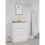 Voir la diapositive 2 : Habitat et Jardin Commode pour enfant  Reverso  - Blanc mat