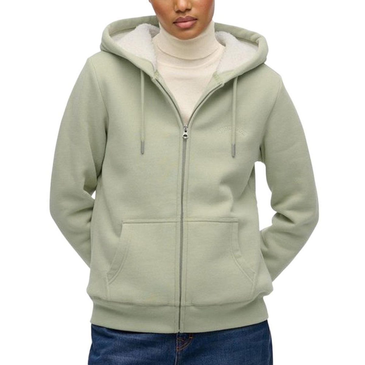SUPERDRY Sweat Zippé  Femme Superdry Borg