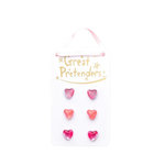 GREAT PRETENDERS Boucles d oreilles Boutique Holo Heart Studded - 3 paires