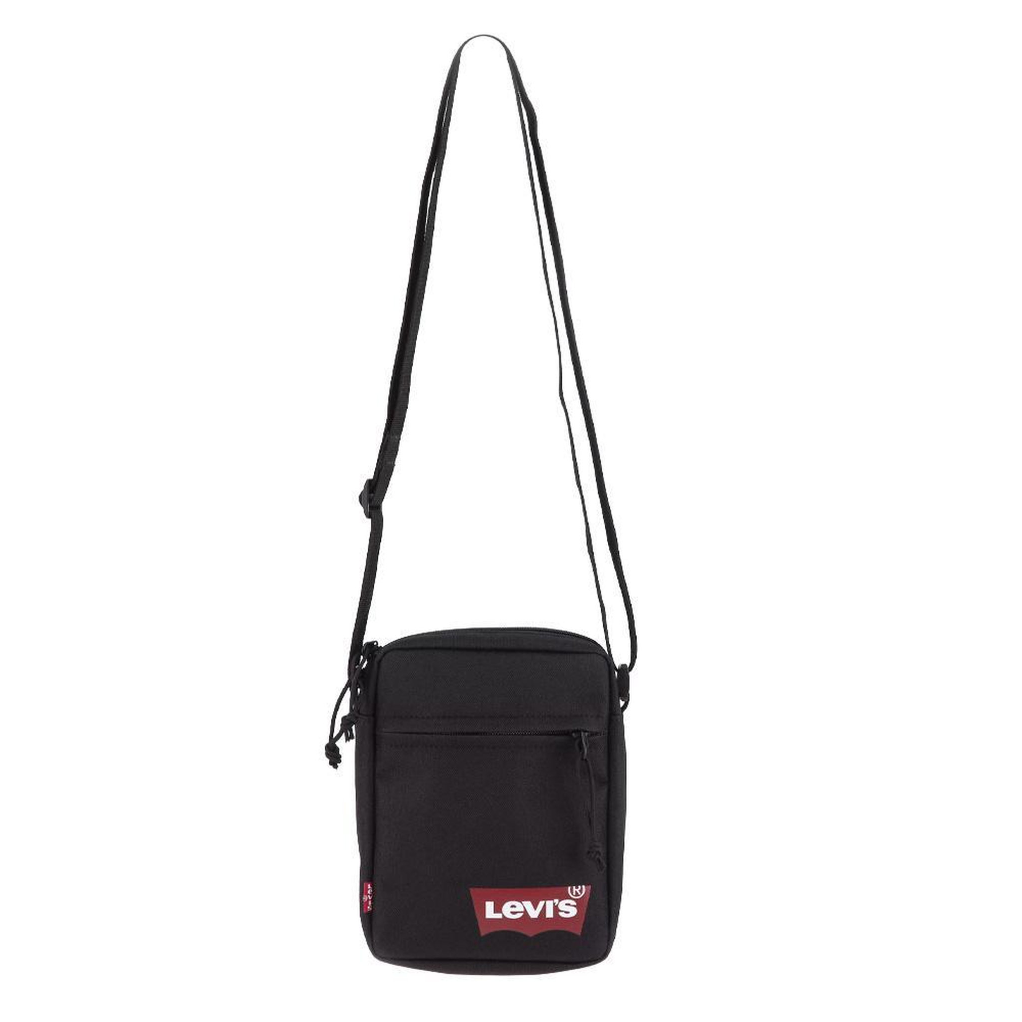 Levi's Sacoche bandoulière levi's noire compacte avec poches zippées. Coloris disponibles : Noir