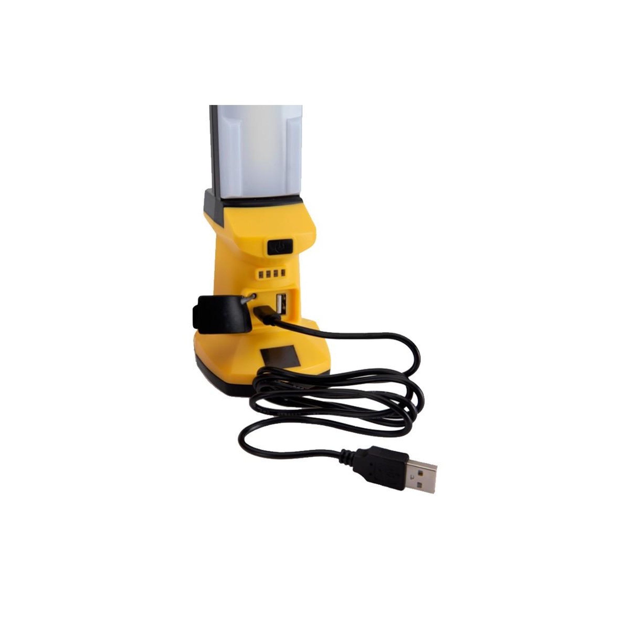 Voir la diapositive 4 : ASLO Lampe de travail LED portable 20W 6 fonctions 1500Lm Portée 53m 6000K Base aimantée IP22 ASLO