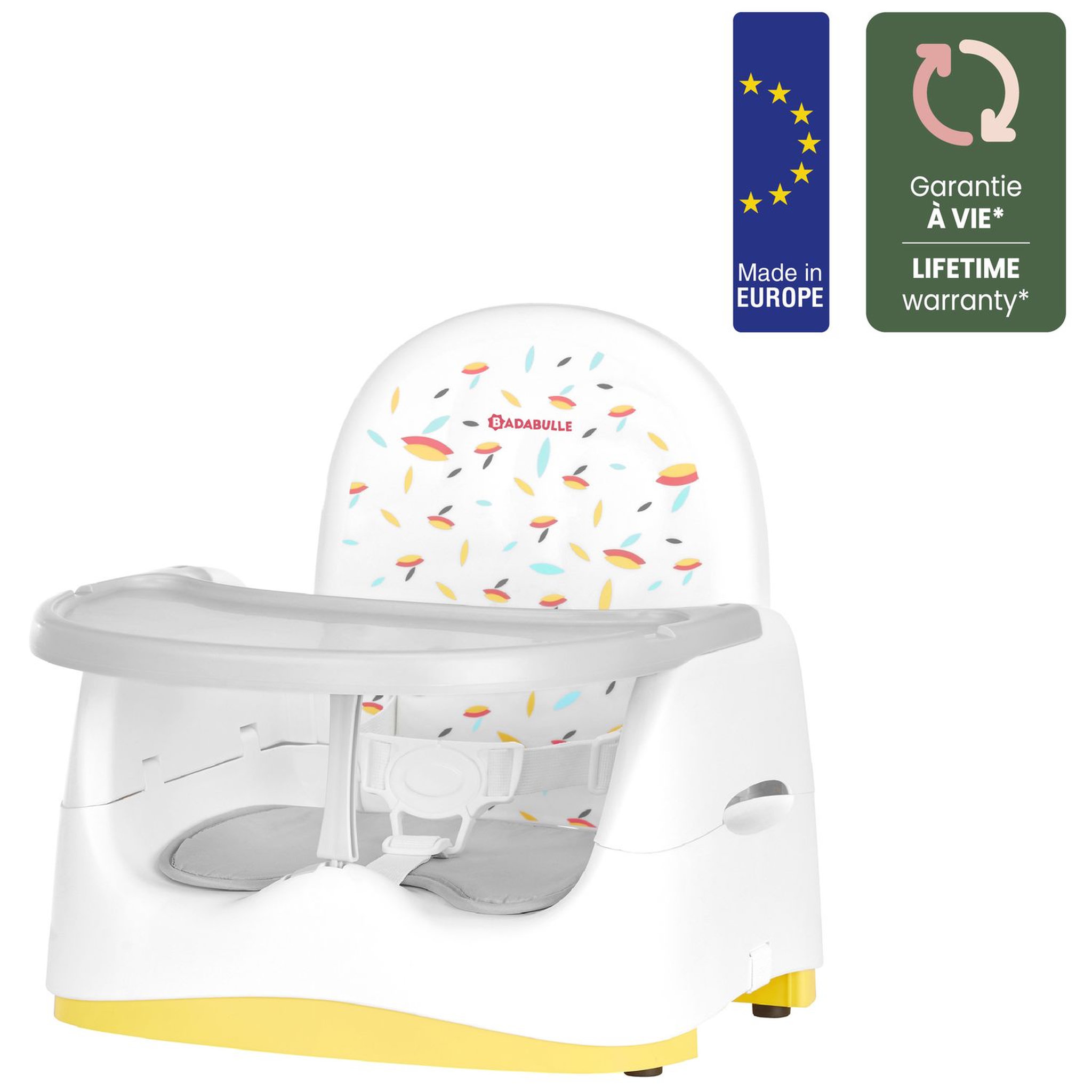 Voir la diapositive 2 : BADABULLE Rehausseur de chaise Confort Home & Go - Sun 