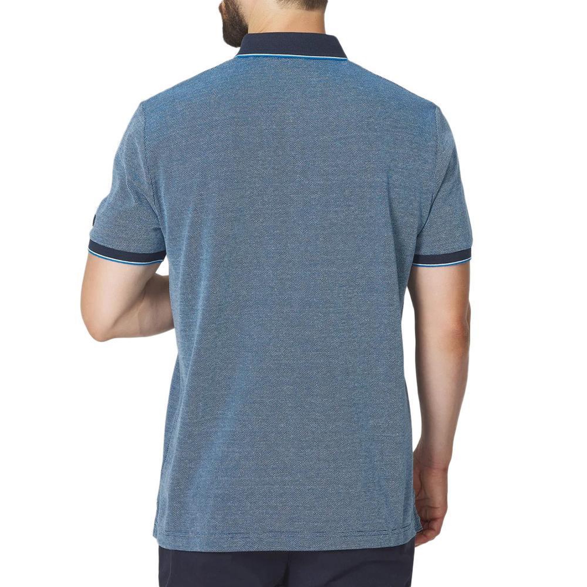 Voir la diapositive 2 : TBS Polo Bleu Homme TBS THUANPO