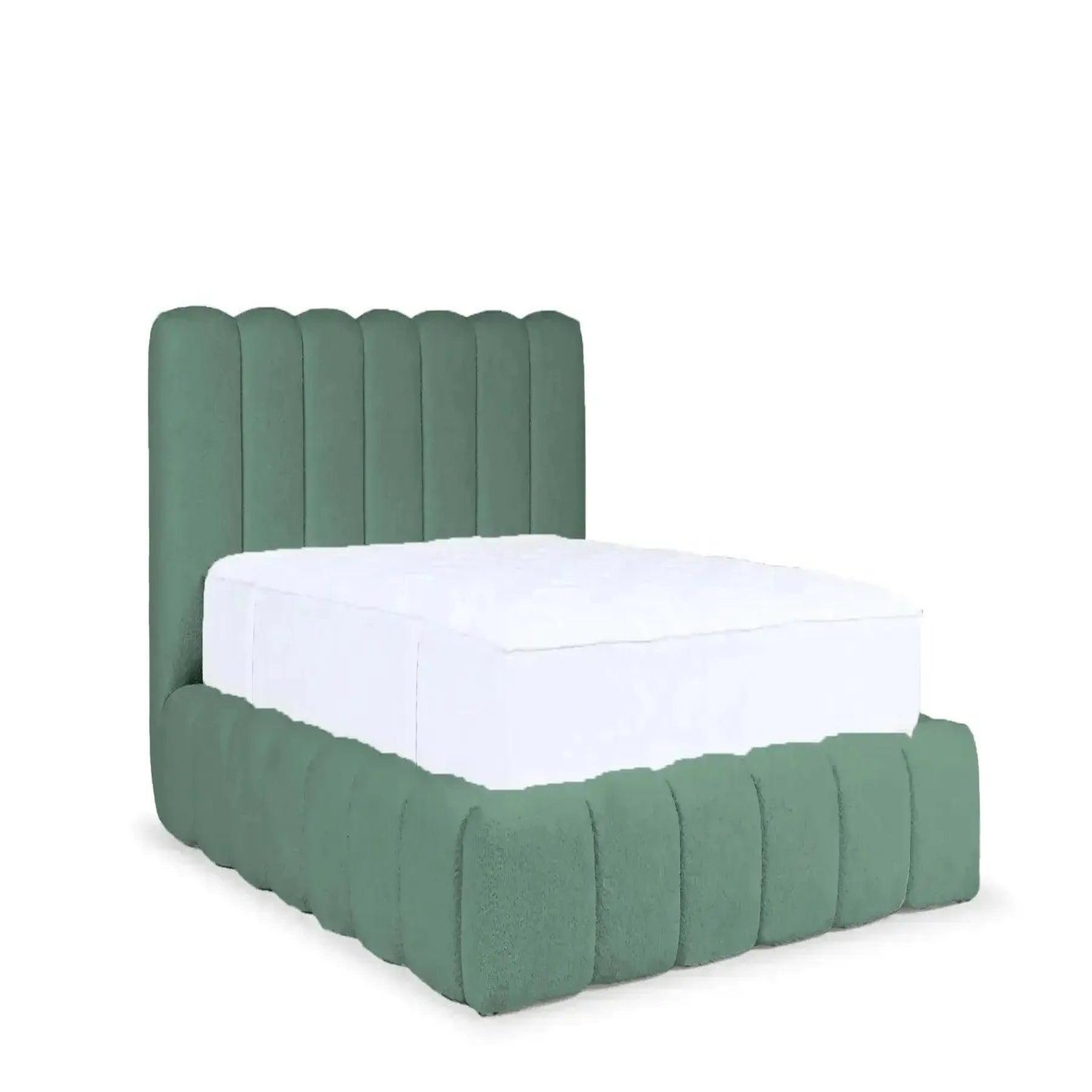 Voir la diapositive 1 : CASANOVA PARIS Garance - lit coffre tissu chenille