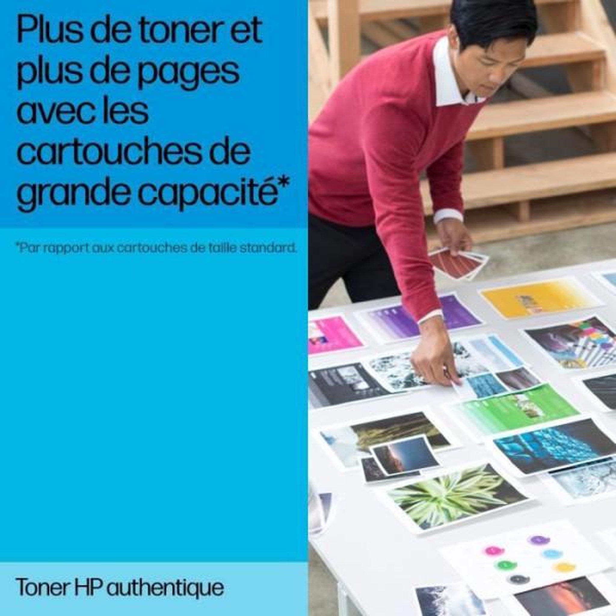 Voir la diapositive 5 : HP Cartouche de toner HP 125A noir pour imprimantes HP Color LaserJet CP1215/CP1515/CP1518/CM1312MFP